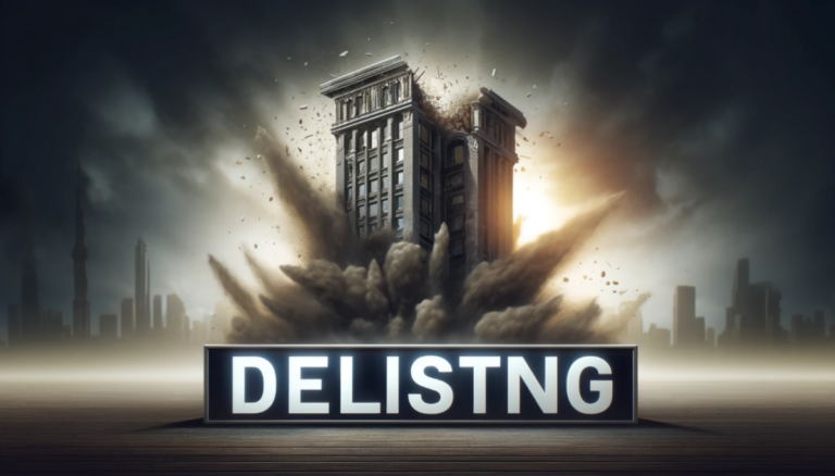 상장폐지 delisting